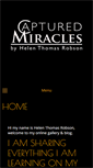 Mobile Screenshot of capturedmiracles.org